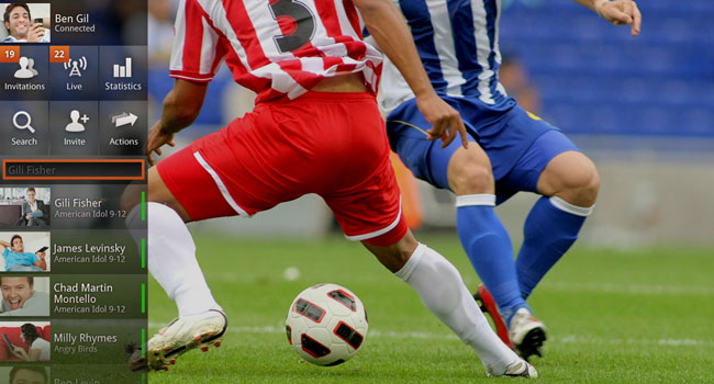 כך זה נראה: ממשק המשתמש של קומיגו