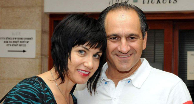 ניצפו לחי ללחי: אילן שפיגלמן, מנהל השיווק של אורקל ישראל, וסי אישתו שאיתו