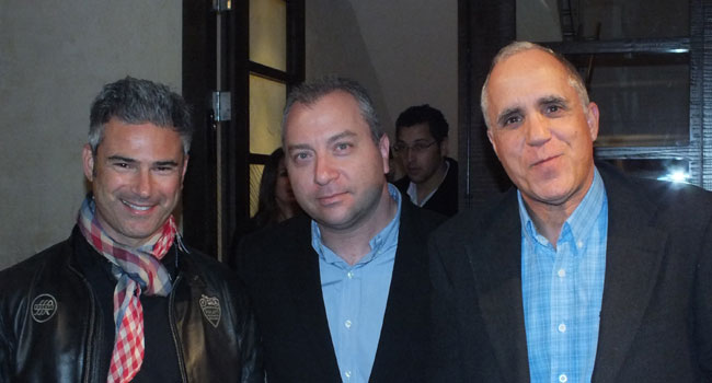 מימין: מיכאל אורן - סמנכ"ל מכירות, יבמ ישראל; חנן אלטיף - מנהל שותפים עסקיים, VMware ישראל; ועמית נטף - סמנכ"ל פיתוח עסקי, טלדור תקשורת-גלאסהאוס