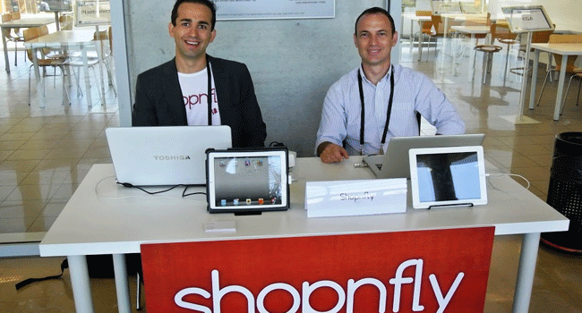  רגע לפני המראה (מימין): מנהל הטכנולוגיות איילון שטיינר והמנכ"ל גיא געש, היזמים השותפים ב-Shopnfly - סוג של זאפ השוואת מחירים של מוצרי DUTY FREE בשדות תעופה בעולם