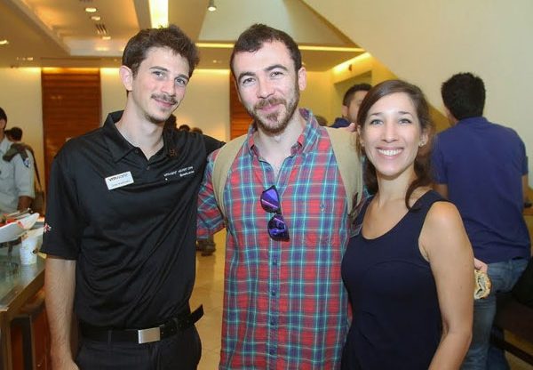 מימין: אפרת בן הרוש, מנהלת שותפים ב-VMware ישראל; אילן גורן, System administrator בבנק אגוד; ועומר קושמרו, מהנדס ארכיטקטורה ב-VMWare