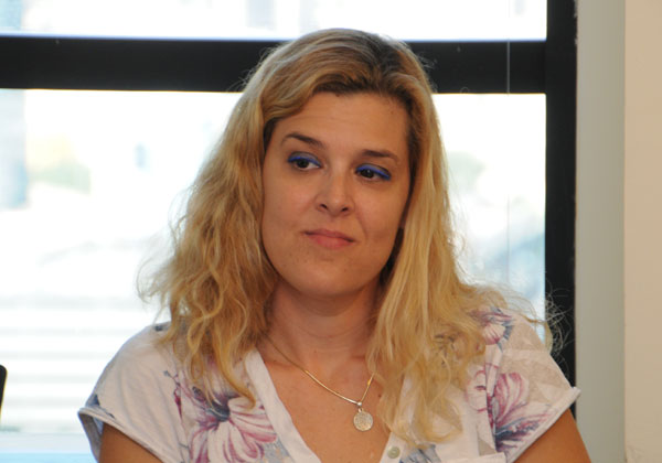 אסנת אביר, אדמיניסטראטורית של מרכז הפיתוח ומרכזת קשרי קהילה בדל ישראל