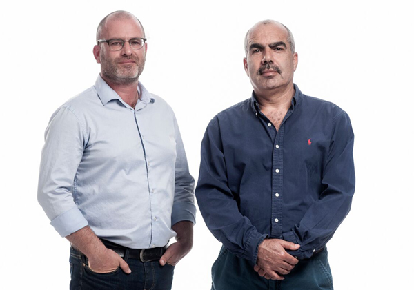 מימין: סאמי סעדי ופז הירשמן, המנכ"לים המשותפים של צופן. צילום: יח"צ