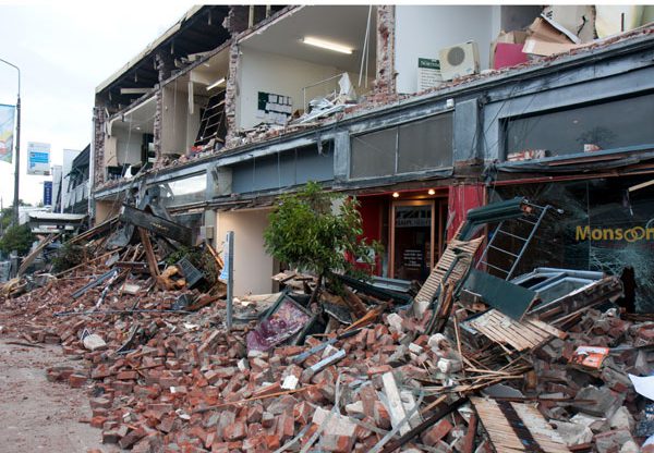 זה צילום מרעידת האדמה בקרייסטצ'רץ' בניו-זילנד ב-2011, אבל MyShake מתיימרת לזהות רעידות אדמה מבעוד מועד בכל מקום שבו אתם נמצאים. צילום: BigStock