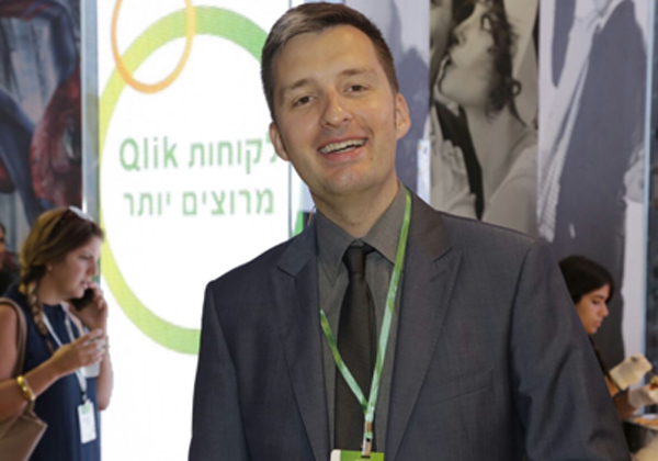 פשמק זבלודוסקי, ארכיטקט פתרונות ומנהל שותפים, Qlik העולמית. צילום: פז בר