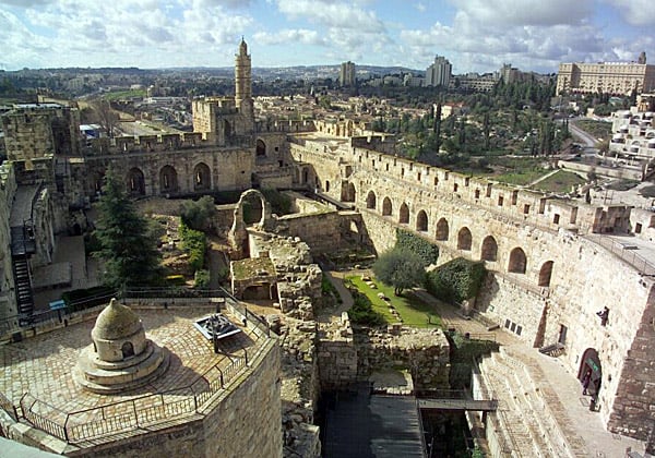 מתחם מוזיאון מגדל דוד בירושלים. צילום: יח"צ