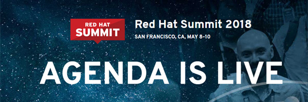 לקראת אירוע - Red Hat Summit, ימים ג'-ה' 8-10 במאי, סן פרנסיסקו