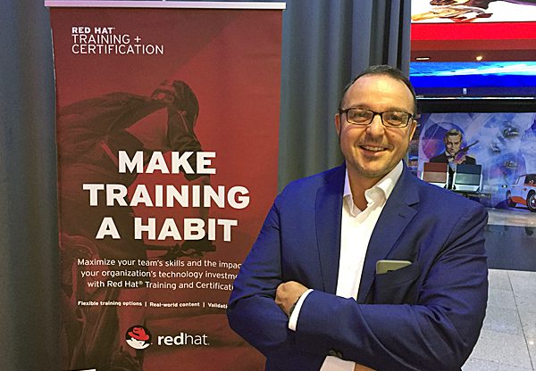 אנדראה זוקט, מנהל הפיתוח העסקי של Red Hat Training. צילום: יח"צ