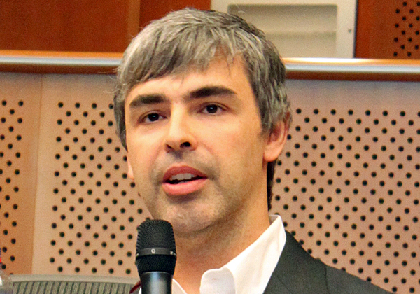 לארי פייג', ממייסדי גוגל ואלפבית. צילום: מתוך ויקיפדיה