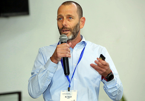 בן קפולר, מנהל הפעילות של רובריק בישראל. צילום: ניב קנטור