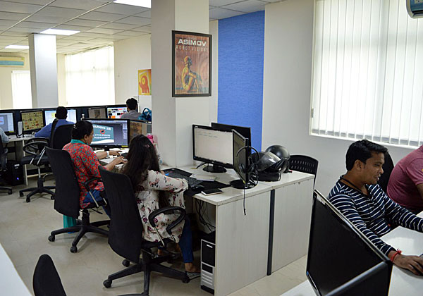 מרכז הפיתוח של TeamScale בהודו. צילום: יח"צ