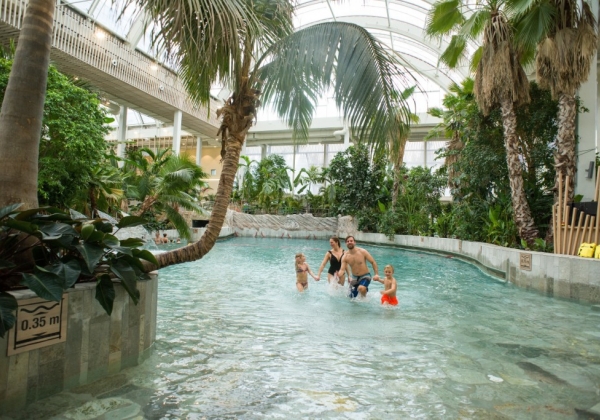 כפר נופש של רשת סנטר פארקס. צילום: Center Parcs