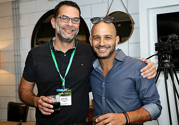 בתמונה: תומר שרון, מנכ"ל אואזיס; וגילרון צארום, מנהל שותפים בג'וניפר ישראל. צילום: ניב קנטור