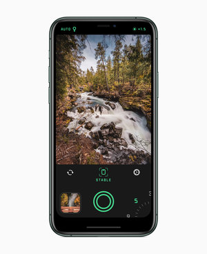 מצלמת ספקטר - האפליקציה שנבחרה כטובה ביותר לאייפון ב-2019. צילום: אפל
