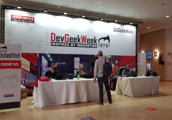 כנס הפיתוח והבדיקות DevGeekWeek 2020. צילום: יח"צ