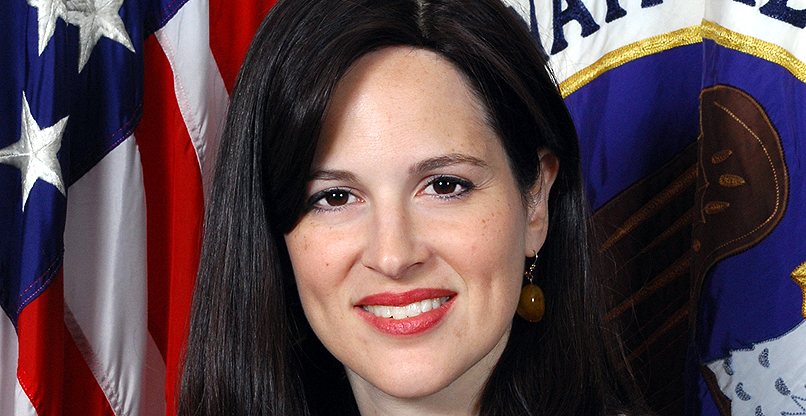 אן נויברגר, סגנית היועץ לביטחון לאומי של ארצות הברית לתחומי הסייבר והטכנולוגיות המתפתחות.