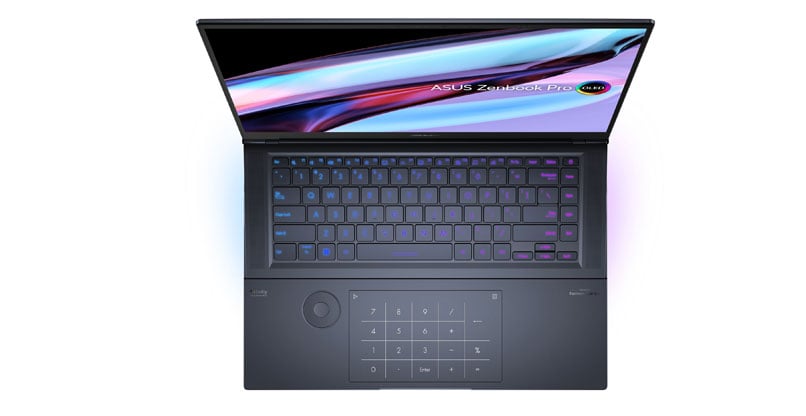 Zenbook Pro 16X של אסוס.