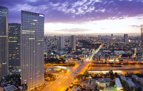 עיר ללא הפסקה - שנמצאת במקום הרביעי בדו"ח האקוסיסטם הבינלאומי. תל אביב.