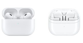 דומה מדי? מימין: Galaxy Buds 3 Pro ו-Apple AirPods Pro 2.