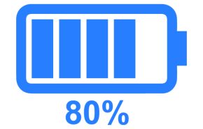 לשפר את בריאות הסוללה: הגבלת טעינה ל-80%.