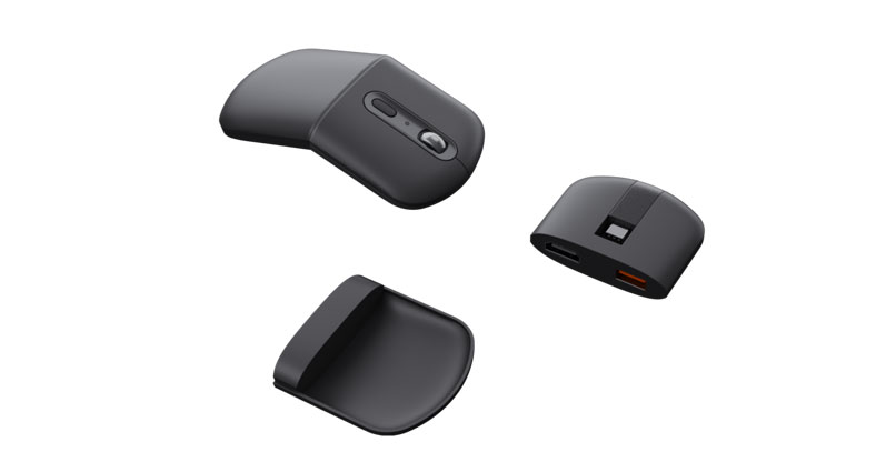 ה-Lenovo AdaptX Mouse של לנובו.